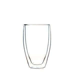 Double Wall Glass Cup 400ml  Image - Tchaba