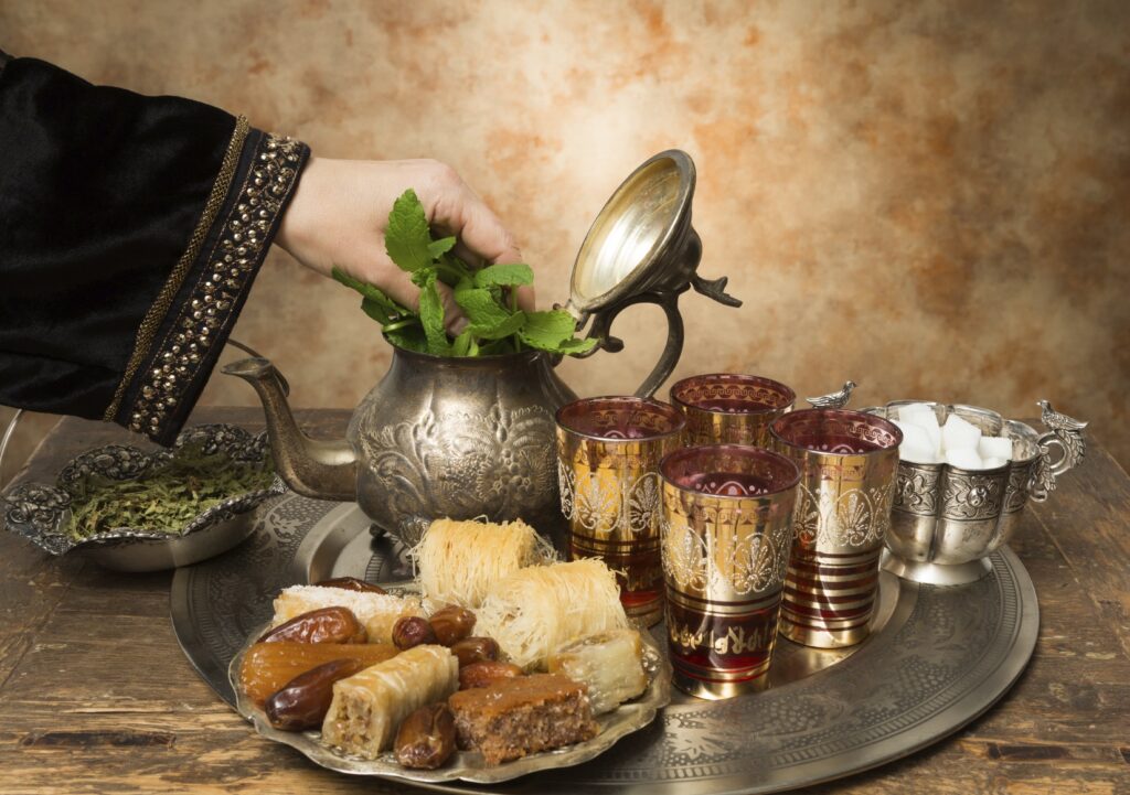 Moroccan Mint Tea Ceremony