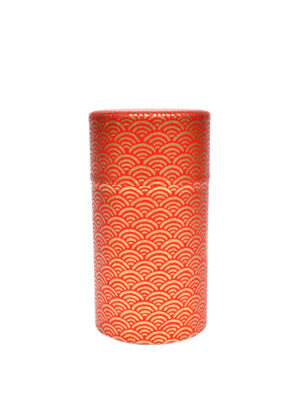 Japanese Tin Can - Red